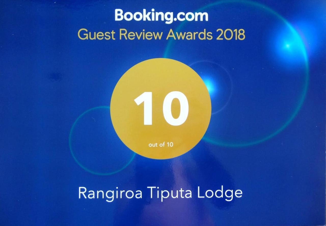 Pension Tiputa Lodge Rangiroa Exteriör bild