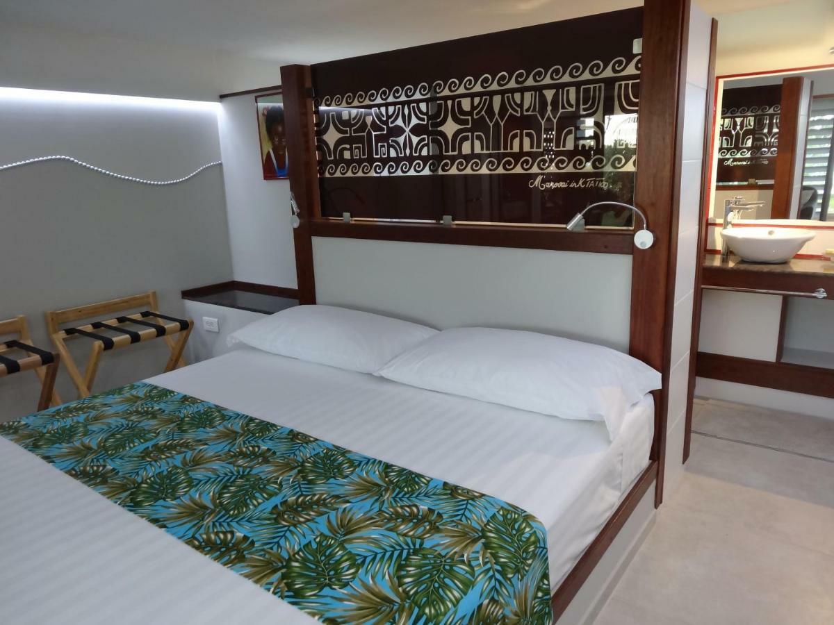 Pension Tiputa Lodge Rangiroa Exteriör bild